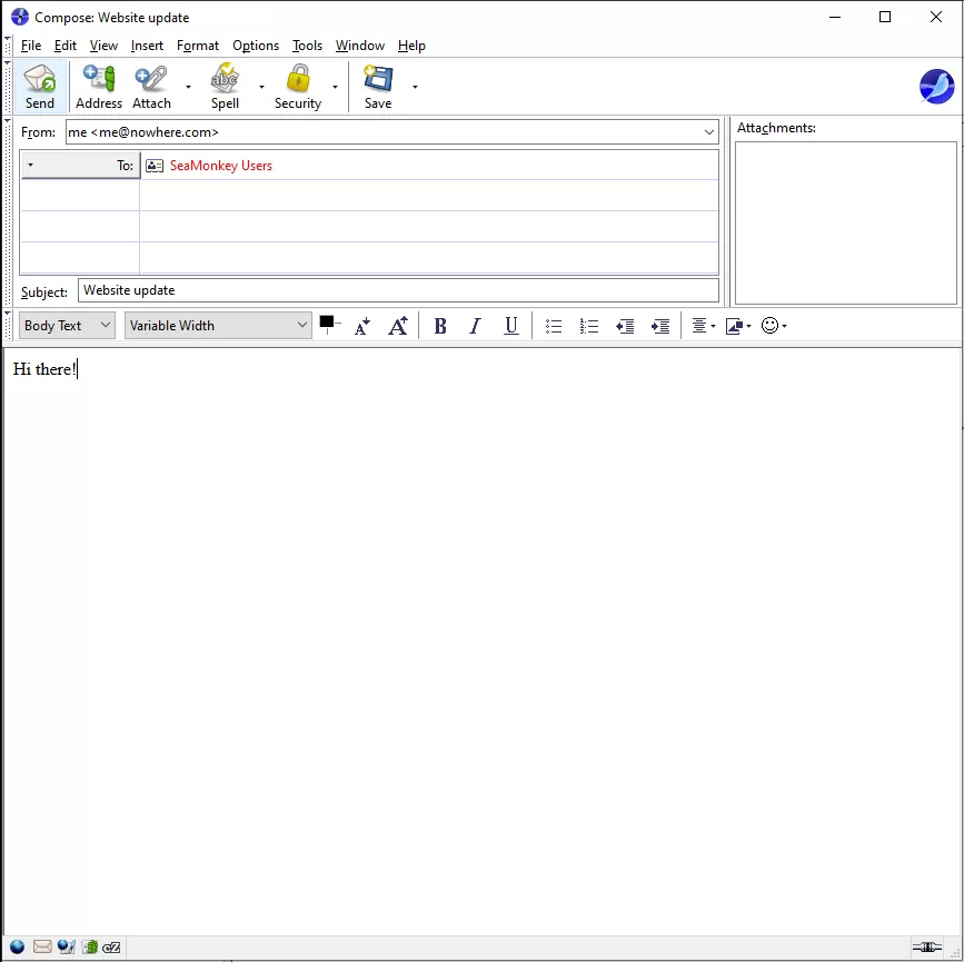 邮件客户端 SeaMonkey v2.53.21 中文免费版