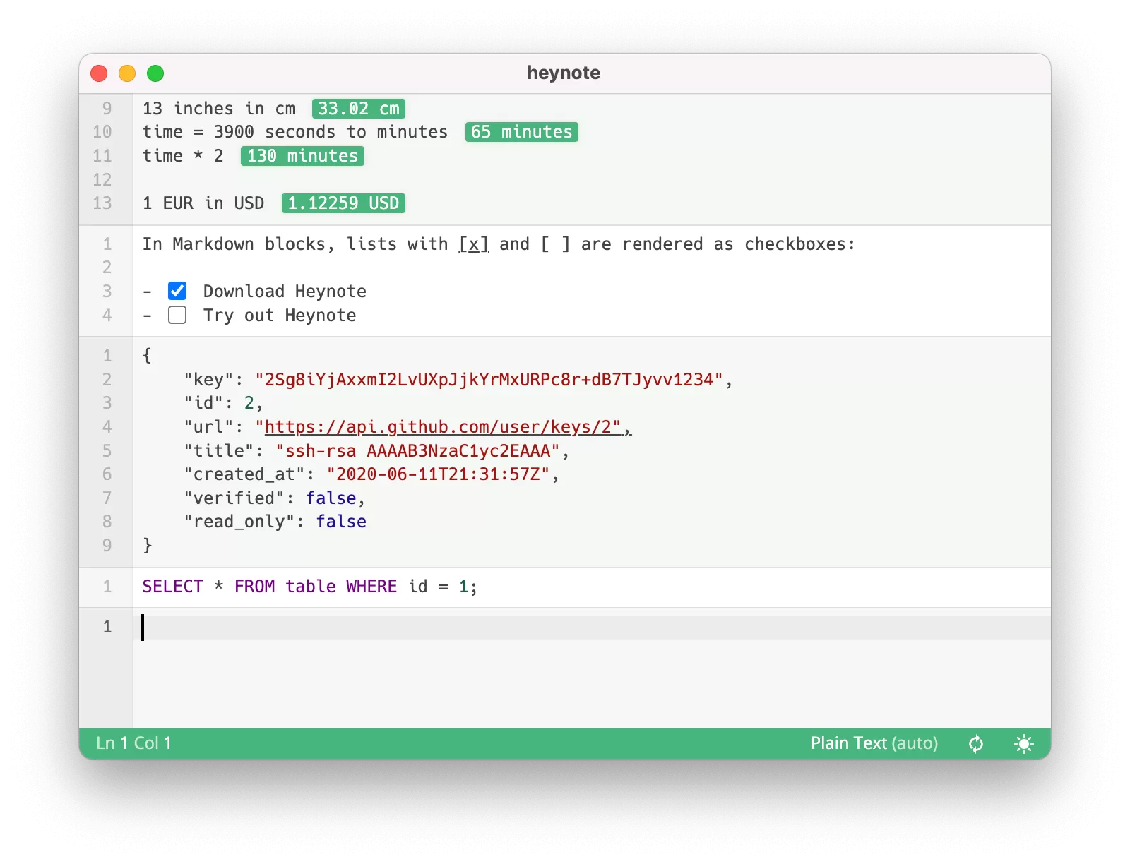 文字记录与代码编辑工具 Heynote v2.6.0-Beta