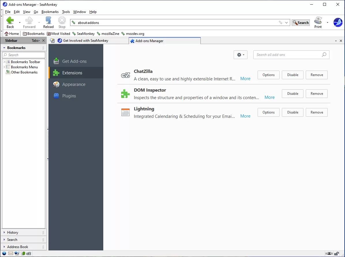 邮件客户端 SeaMonkey v2.53.21 中文免费版