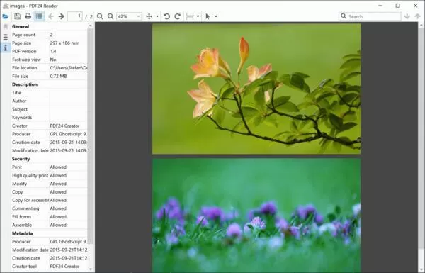 PDF文件制作工具 PDF24 Creator v11.28.2