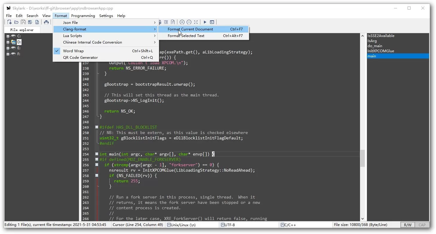 Skylark Edit (文本编辑器) v4.0.17 中文绿色版