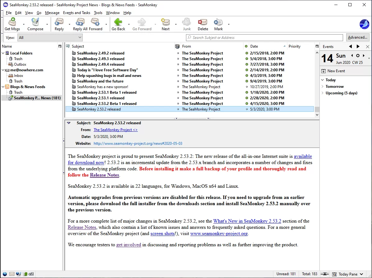 邮件客户端 SeaMonkey v2.53.21 中文免费版