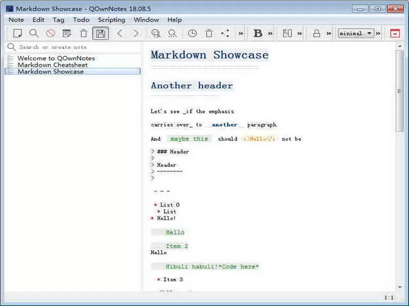 QOwnNotes(开源Markdown笔记本) v25.10.1 绿色版