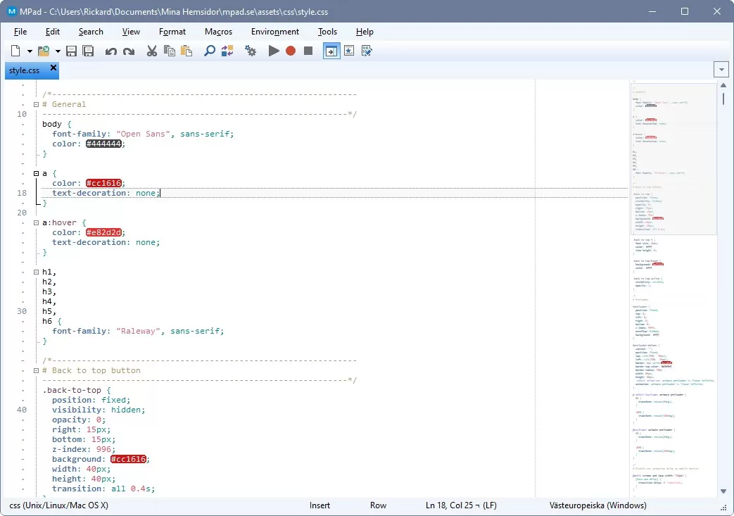高级代码编辑器 MPad v1.42 中文多语免费版