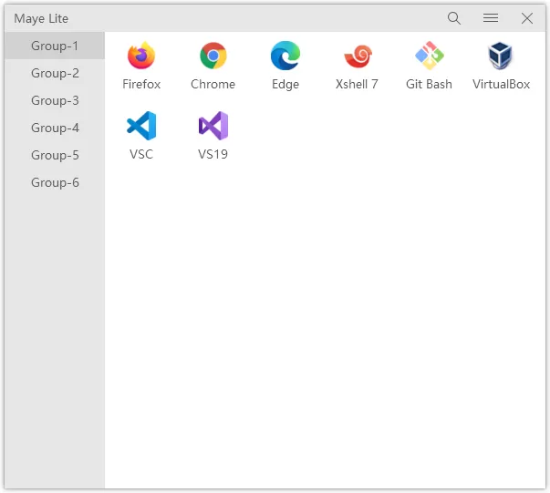 Maye Lite v12.8.0 一个更轻更简洁的快速启动工具-系统达人