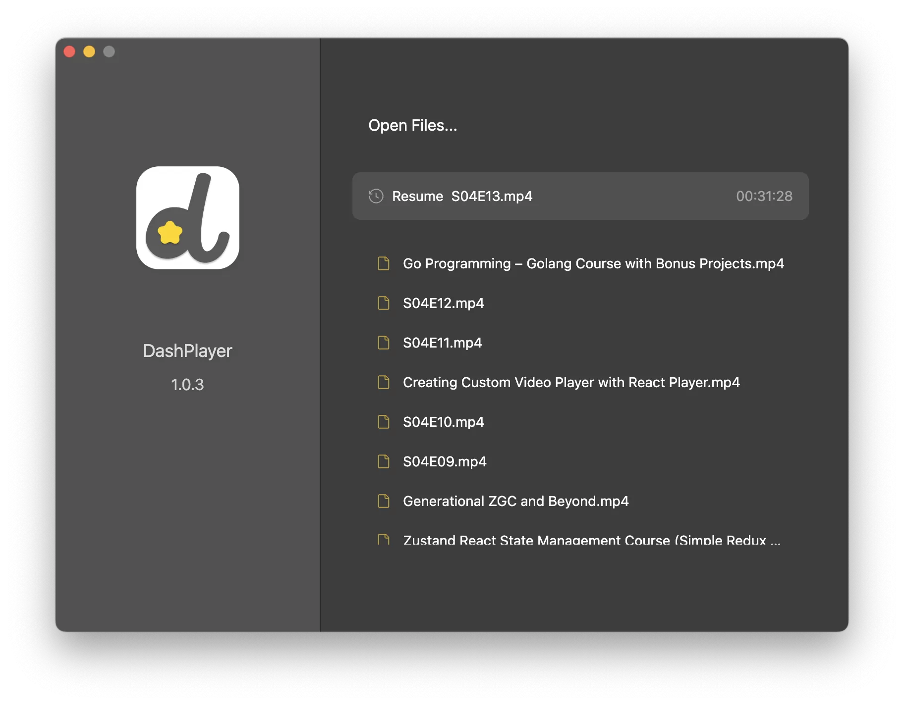 DashPlayer(视频播放器) v5.1.8 安装版