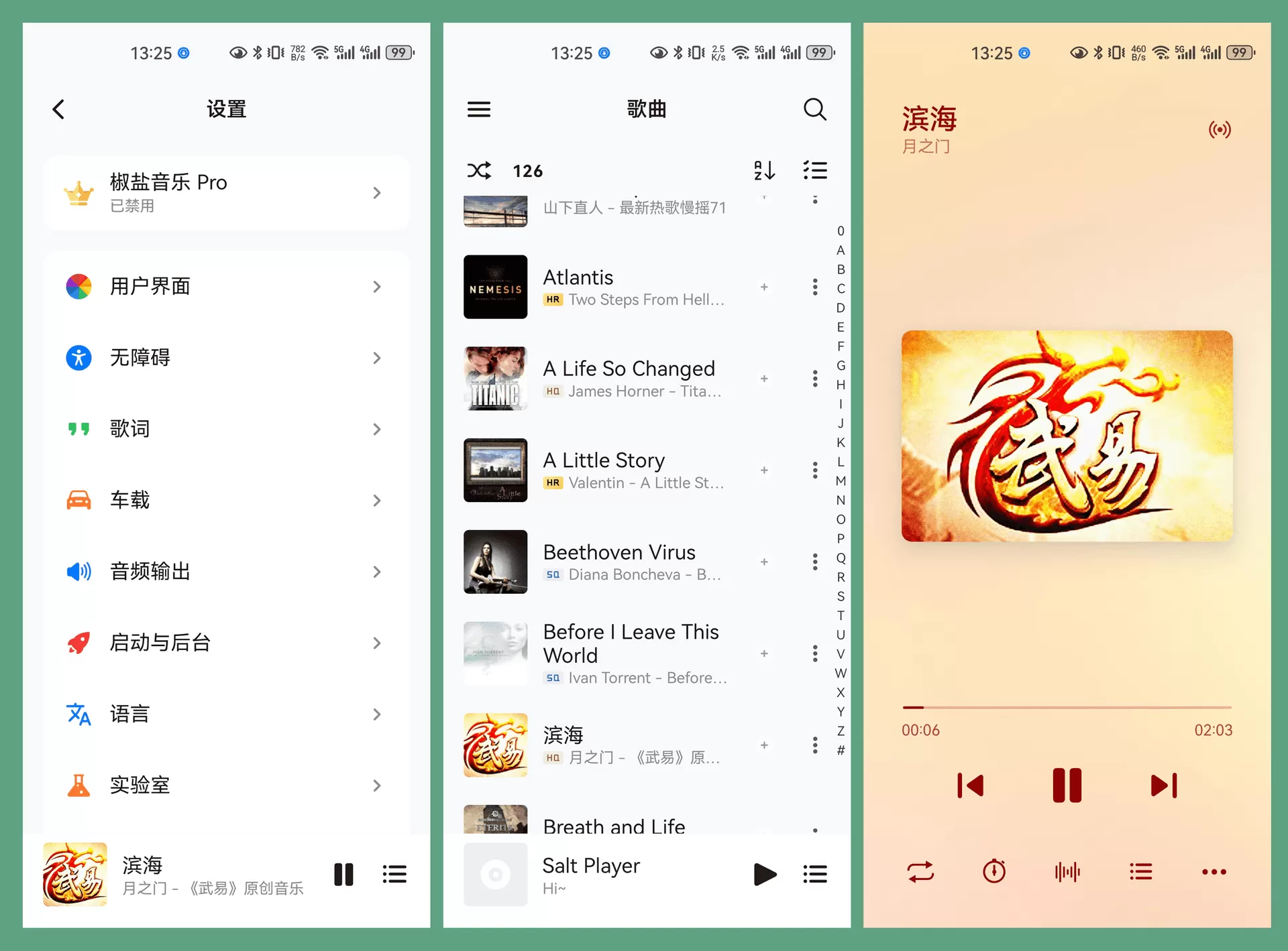 安卓本地音乐APP 椒盐音乐 Salt Player v10.8.3