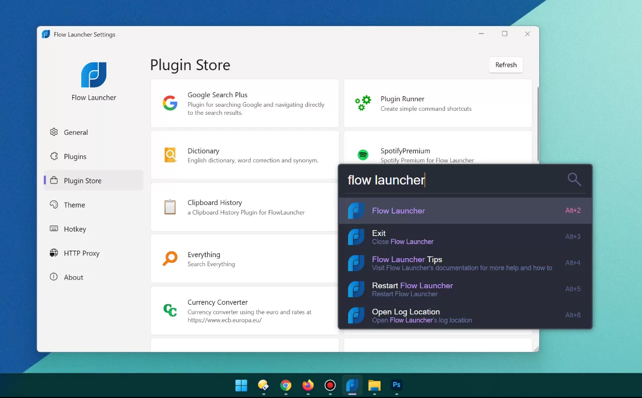 Flow Launcher(快速启动器) v2.0.2 官方版-系统达人
