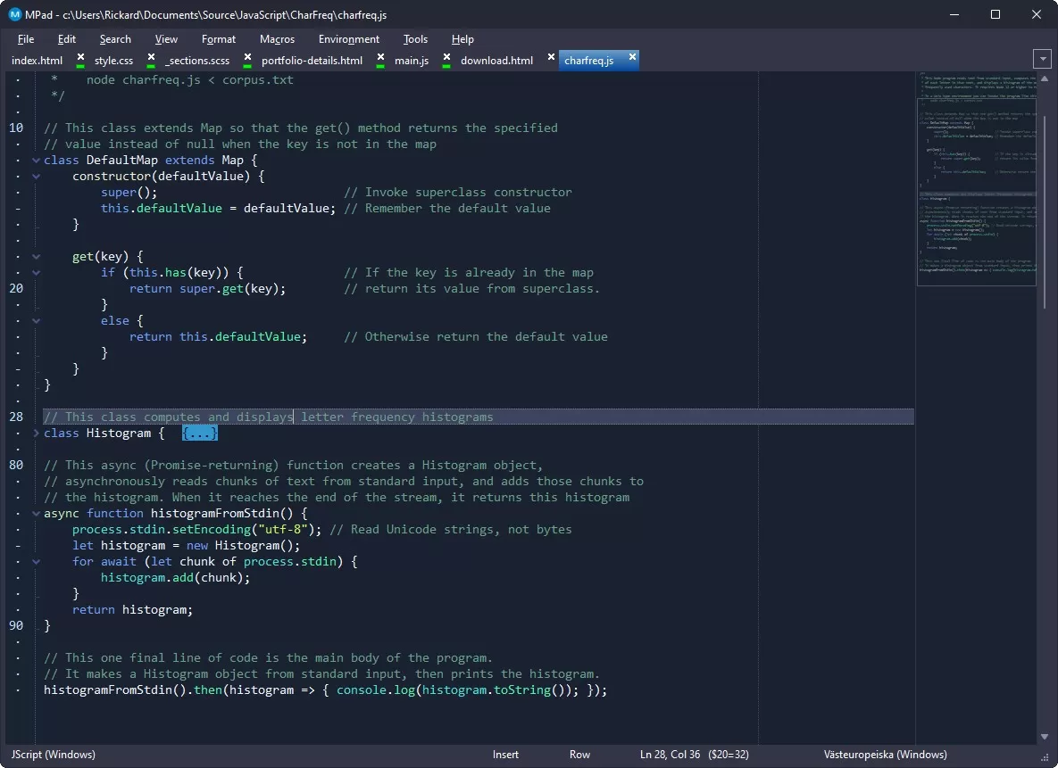 高级代码编辑器 MPad v1.42 中文多语免费版-系统达人