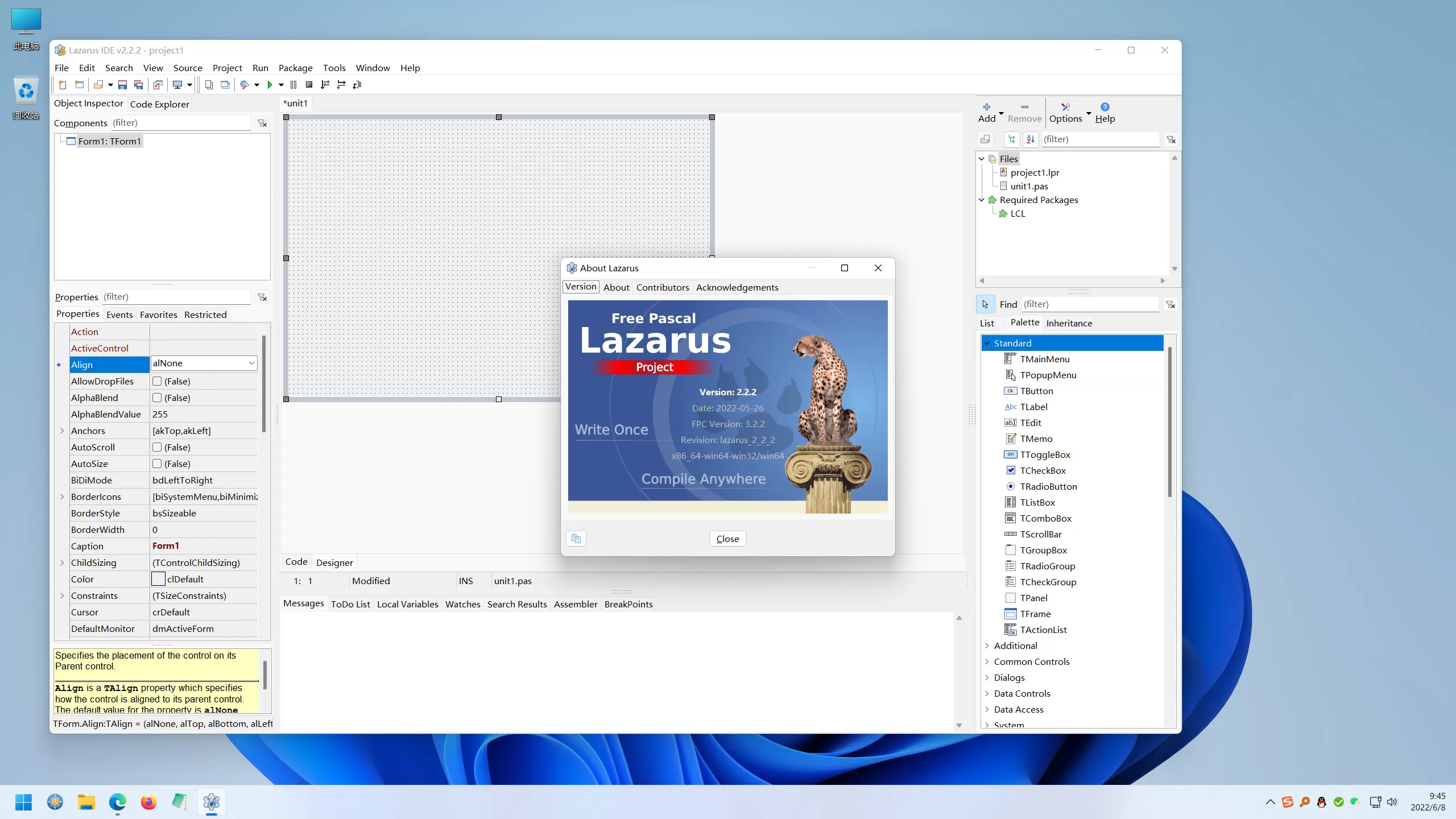 免费开源的集成开发环境 Lazarus IDE v4.2-系统达人