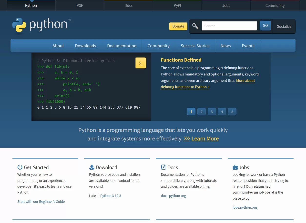 开源免费编程工具 Python v3.13.7 Win 官方下载-系统达人