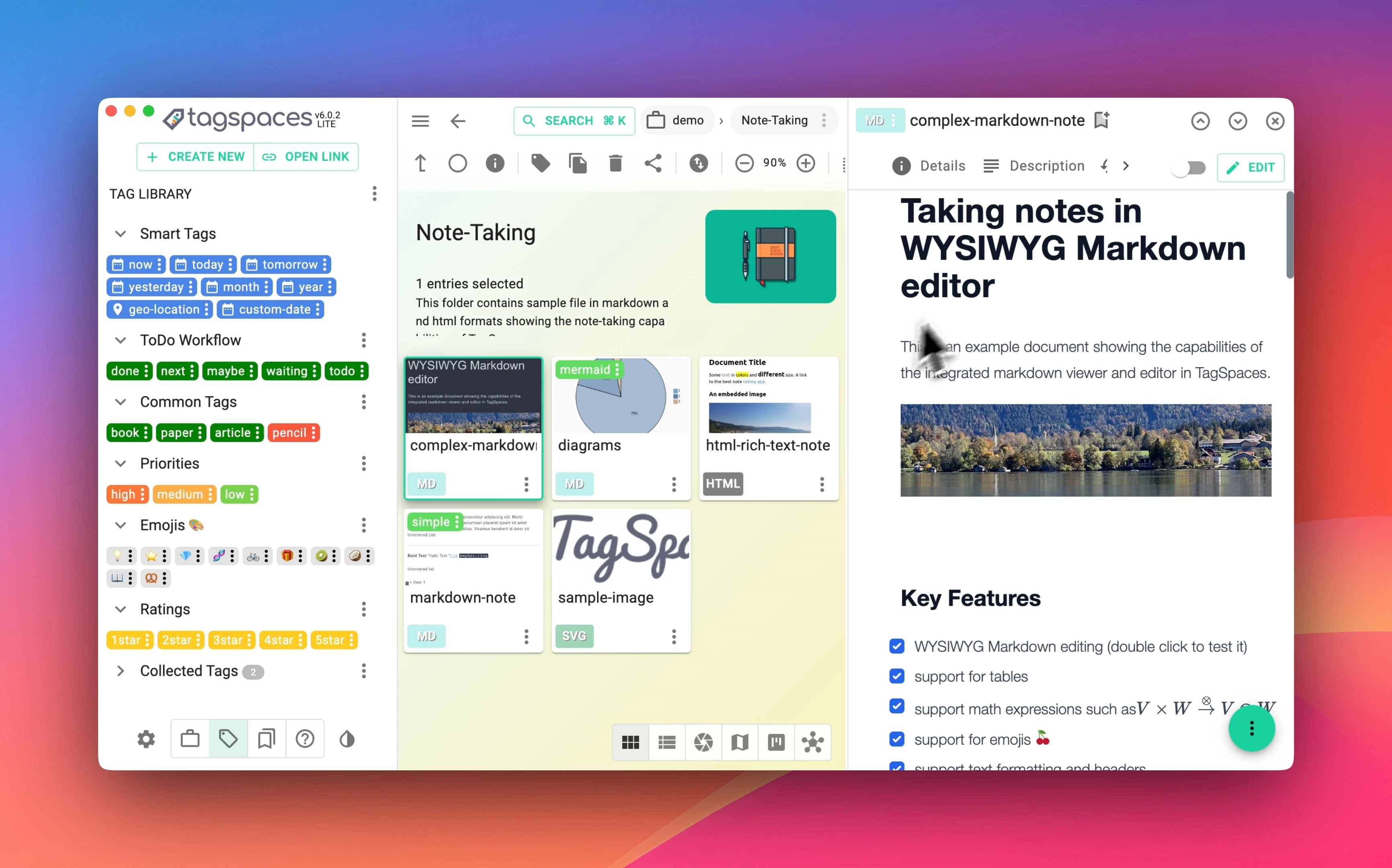 文件标签管理器 TagSpaces v6.6.3 绿色版